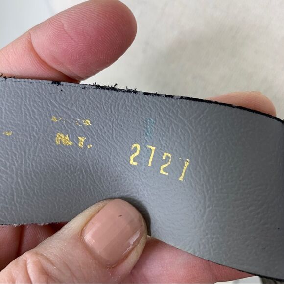 Bronze Color Brass Buckle w/Turquoise and Black‎ - Picture 11 of 13